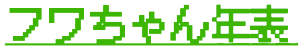 フワちゃん年表